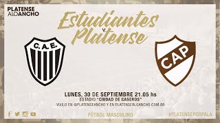 Estudiantes 1 - 2 Platense | Transmisión completa | Fecha 07 | Campeonato 2019/2020