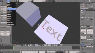 Blender Tips: Joining Meshes and Adding Text