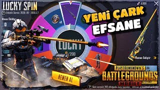 YENİ AWM DESENİ VE DÜŞ YARGICI SETİ! PUBG Mobile Şans Çarkı (Sandık Açılımı)