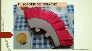 Penacho Romano Disfraz