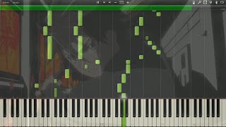 High School of the Dead (学園黙示録) - Opening - Synthesia Piano HD
