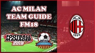 FM18 - AC Milan Team & Tactics Guide - After Summer Transfers