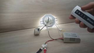 Подключение пульта ДУ Feron ТМ75