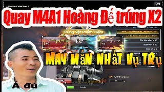 Quay M4A1 Hoàng Đế trúng X2 chỉ với 50 QCMM người nha VTC chăng Gao Funny 2019