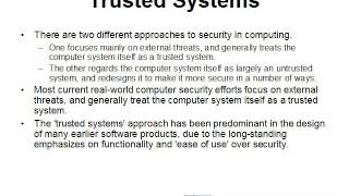 CISSP Cramslide Trusted System