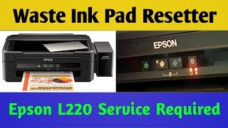 Epson L220 Reset  - how to reset