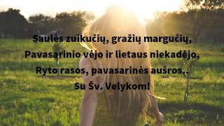 Velykų sveikinimas | Su velykomis!