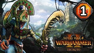 TIKTAQ'TO, MASTER OF SKIES! - Total War Warhammer 2 Lizardmen Campaign #1