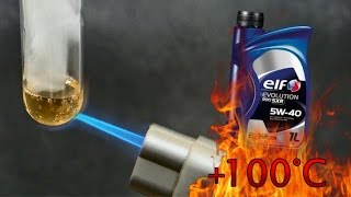 Elf Evolution 900 sxr 5W40 Jak czysty jest olej silnikowy? Test powyżej 100°C