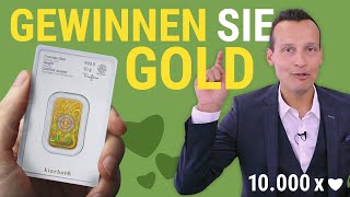 GEWINNEN SIE GOLD! Das 10.000 Abonnenten Gewinnspiel ? BEENDET ?