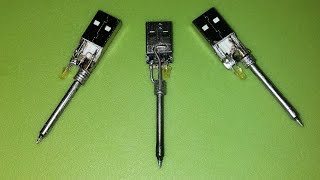 USB Connector as Soldering Iron