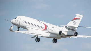 Dassault Falcon’s 5X Business Jet Makes First Flight – AINtv