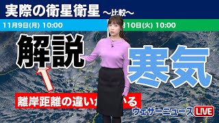 天気予報で聞く「上空の寒気が強い」とは？