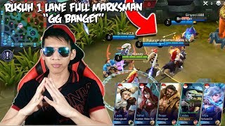 Tim Youtubers GG Pick Full MM + Main Rusuh 1 Lane, GG Banget ! - Mobile Legends Indonesia