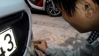 Bả Ma Tít Vỏ Ô Tô, Tạo Phom Nền Sơn Ô Tô, ở Gara DNT Hà Nội