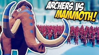 ARCHERS VS MAMMOTH - Totally Accurate Battle Simulator (TABS)