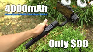 Only $99 for 3-Axis Smartphone Gimbal with built in 4000mAh Battery (Hohem iSteady Mobile) [4K]