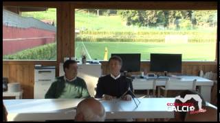 Conferenza dopo gara Castel Rigone Foggia 1-6 del 29 marzo 2014