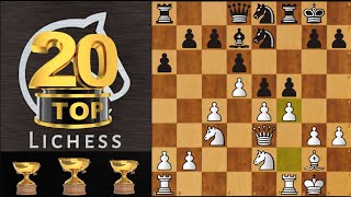 Шахматы партия против топ 20 шахматиста lichess