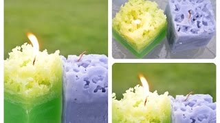 МАСТЕР-КЛАСС #3. Изготавливаем ажурные свечи САМИ!