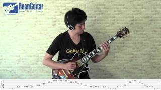Harmonic minor scale  & Triad arpeggios for Guitar : 2-3 octave (12 Keys)