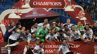 Germany survive Chile onslaught to win Confederations Cup
