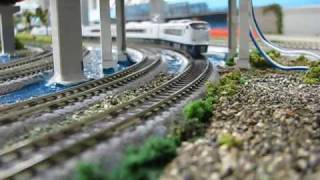 鉄道模型 Nゲージ JR西日本の車両 走行動画
