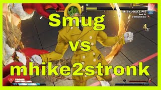 Smug (G) vs mhike2stronk (Zangief) Ranked Matches - Street Fighter 5 Arcade Edition Season 4