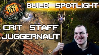 Path of Exile - Build Spotlight: Crit Staff Juggernaut - using Abyssus in HC