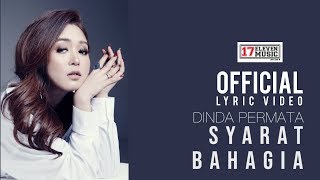 ? OST Adellea Sofea | DINDA PERMATA - Syarat Bahagia (OFFICIAL LYRIC VIDEO)