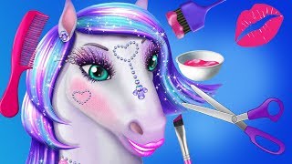 Fun Horse Care Games - Pony Makeup, Hair Salon Style Dress UP Makeover Girls & Kids Games