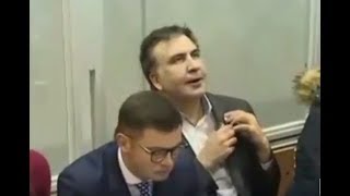 Саакашвили под кокаином в суде