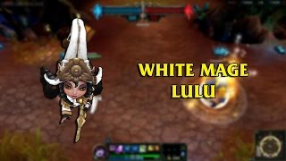 White Mage Lulu LoL Custom Skin ShowCase