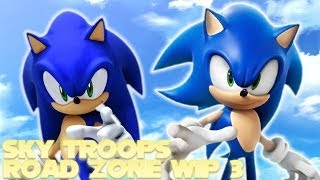 Ultra Blitz Sonic Advanced - Sky Troops Road Zone WIP #3
