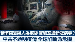 精準突變疑人為痕跡 實驗室造新冠病毒？｜中共不透明疫情 全球陷致命危機｜新唐人熱點互動