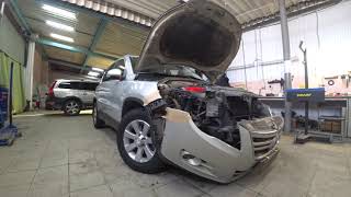 Volkswagen Tiguan установка биксеноновых линз