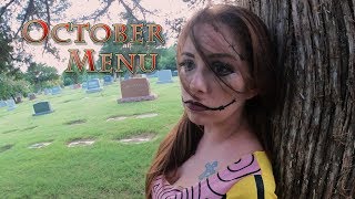 Spooky Treats! (October Menu)