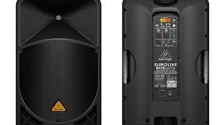 Обзор колонок Behringer EUROLIVE B115 MP3 / Speakers review Behringer EUROLIVE B115 MP3