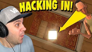 I HACKED INTO ANGRY NEIGHBOR'S BASEMENT (and other places too) | Angry Neighbor