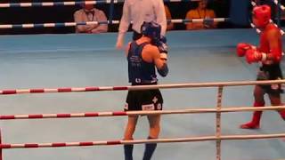 Чемпионат Мира по Муай Тай 2017 Минск. Александр Абрамов - Виват Хамта. 2й раунд. Финал. 12.05.2017