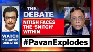 Bihar CM Nitish Kumar Faces 'Snitch' Within The Party | The Debate With Arnab Goswami