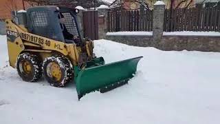 ковш для уборки снега на bobcat