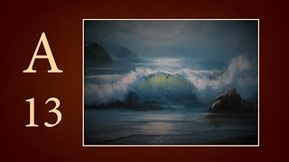 Уроки живописи, как написать море маслом ?