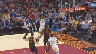 Kevin Durant DUNKS on LeBron James! Warriors vs Cavaliers January 15, 2018