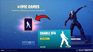 FORTNITE IN DEPTH TUTORIAL HOW TO GET FREE BOOGIE DOWN EMOTE HOW TO ENABLE TWO FACTOR ON FORNITE!