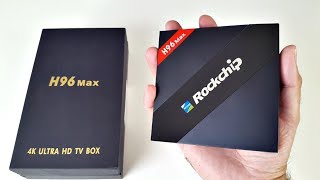 2017 Powerful Hexa-Core Android TV Box H96 Max - RK3399 - 4GB RAM