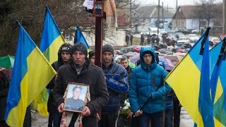 Похорони героя, Гаїцького Олександра.