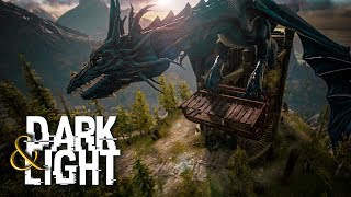 Dark And Light - HIGH LVL KEBO TAMING & GIANT DRAGON TRANSPORT, VOLCANO #4 - DNL Survival Gameplay