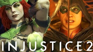 POISON IVY & ROBIN ARE AMAZING! - Injustice 2 Poison Ivy And Robin Gameplay Hands On Experience