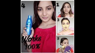 Instant homemade fairness facepack